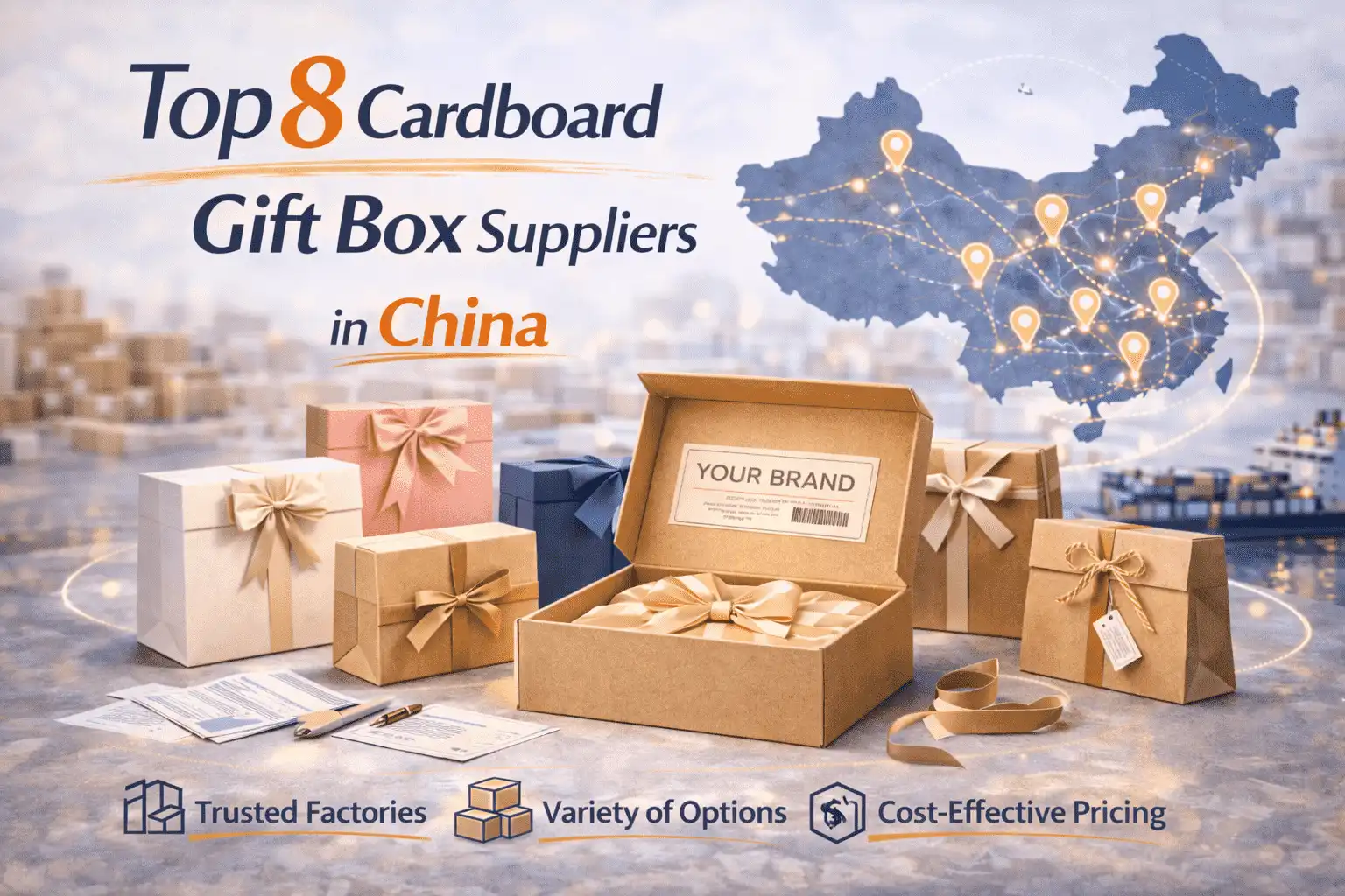 Top 8 Cardboard Gift Box Suppliers in China